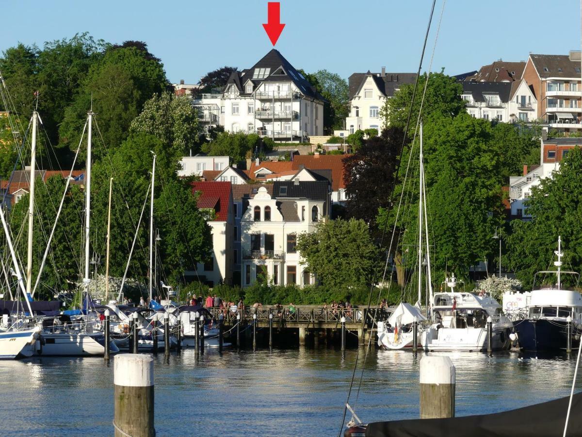 Stadtvilla Mit Hafenpanorama Flensburg Zewnętrze zdjęcie