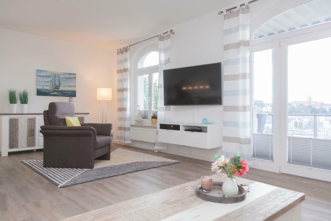 Stadtvilla Mit Hafenpanorama Flensburg Zewnętrze zdjęcie