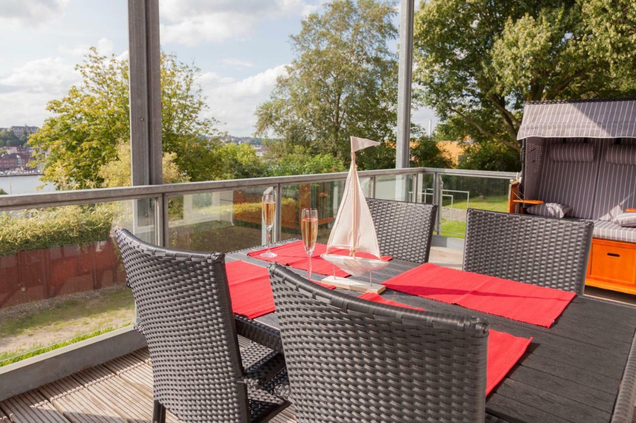 Stadtvilla Mit Hafenpanorama Flensburg Zewnętrze zdjęcie